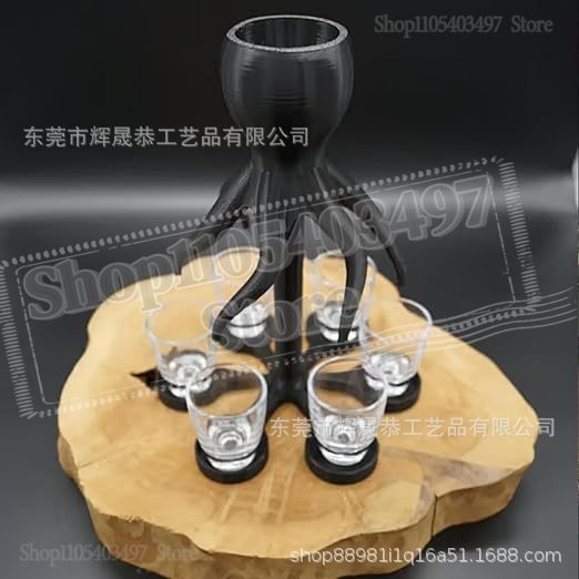 Octopus Shot Dispenser,3D Prin - 3D Printing In Food ulasan dan harga