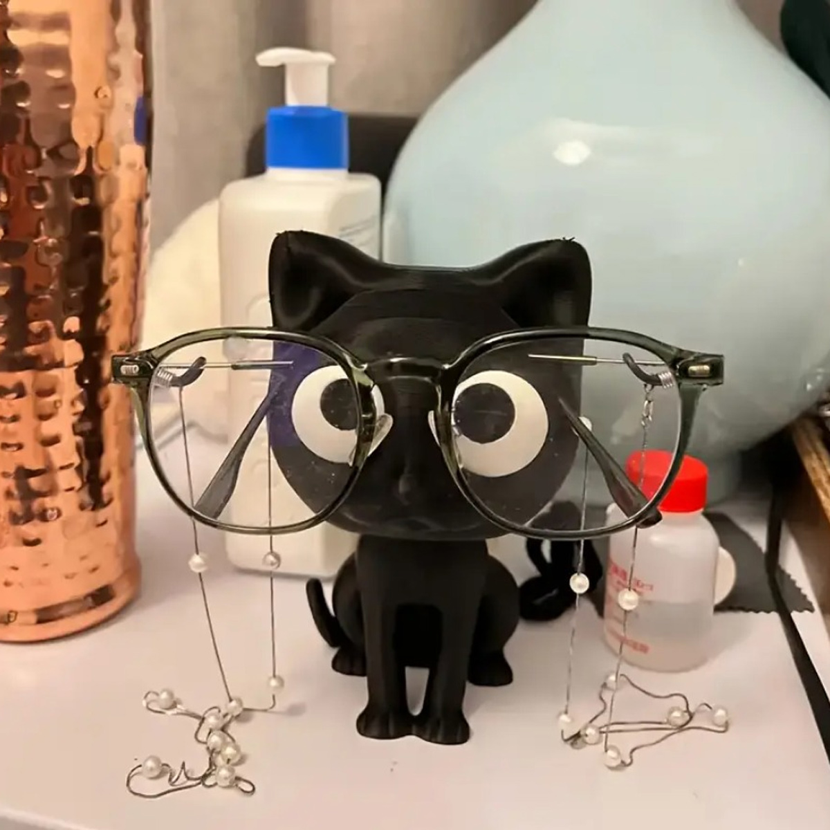 3D Printed Cat Eyeglasses Fram - 3D Printing Glasses Frames ulasan dan harga