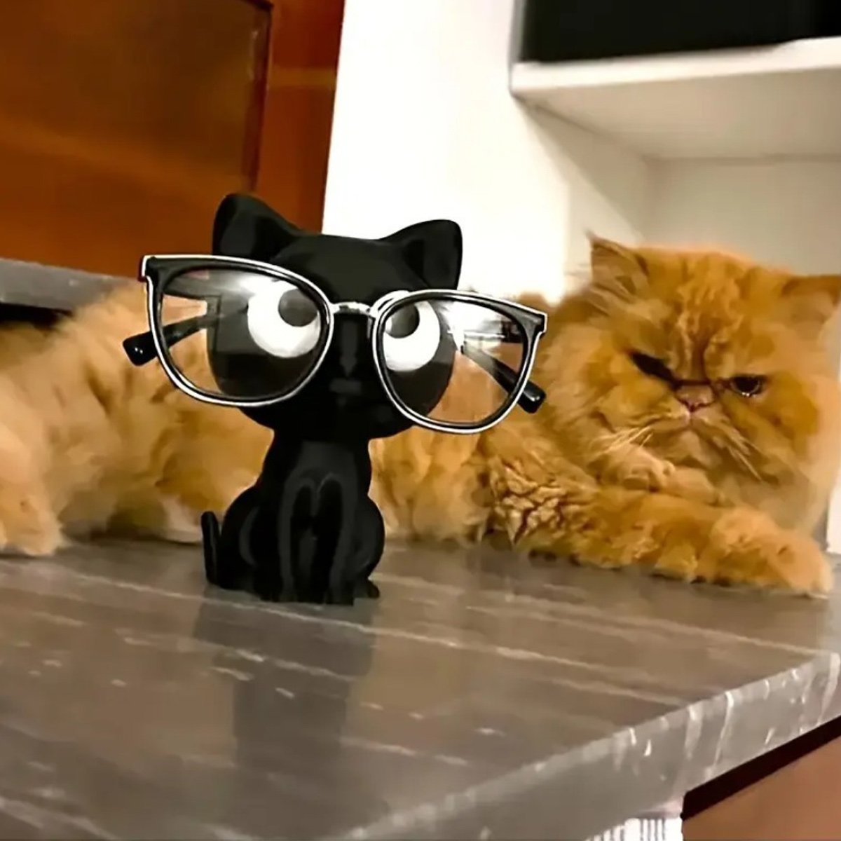 3D Printed Cat Eyeglasses Fram - 3D Printing Glasses Frames ulasan dan harga