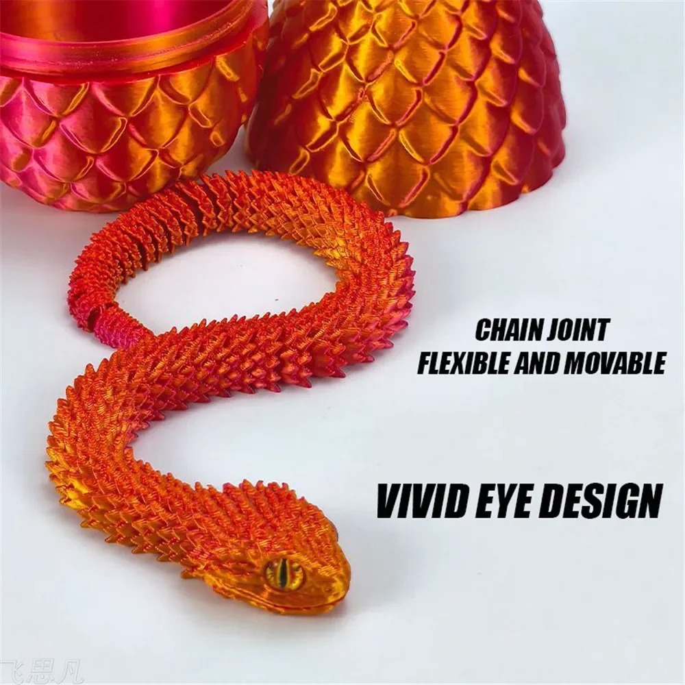 3D Printed Viper and Egg Body  - 3D Printing Egg ulasan dan harga