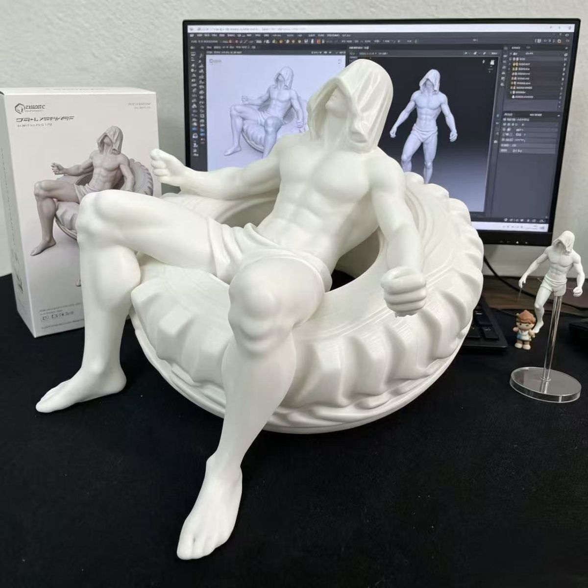 3D Printing Sculpture Creative - 3D Printing Ghosting ulasan dan harga