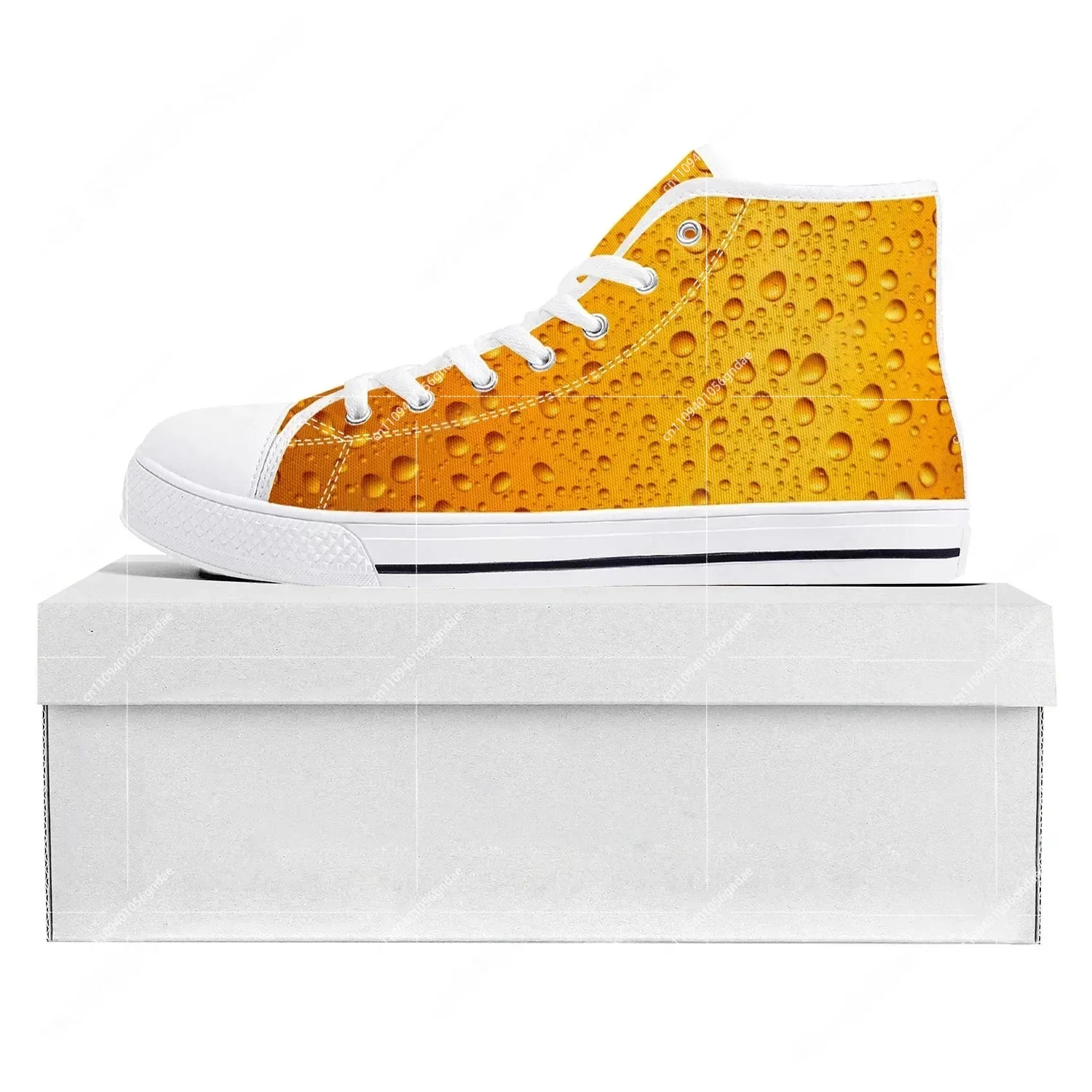Beer Unisex 3D Print High Top  - 3D Printing Quality ulasan dan harga